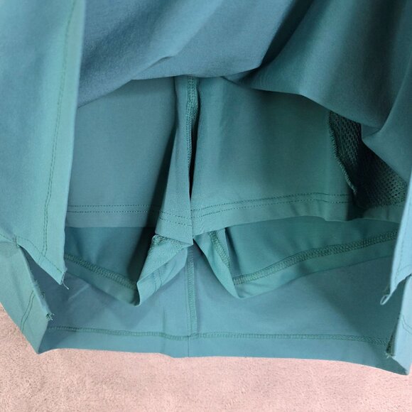 Womens Columbia Teal Active Fit Skort With Inner Shorts Zipper Pocket Size 1X - Picture 3 of 10